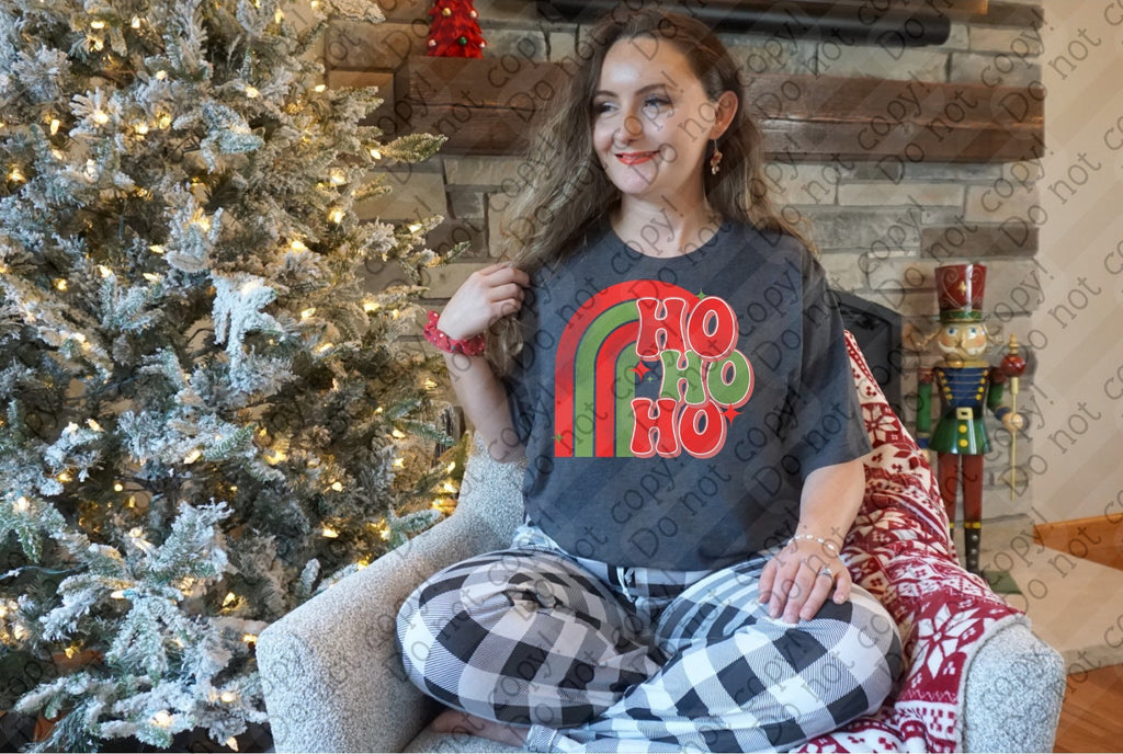12-479 Ho Ho Ho Completed Tee