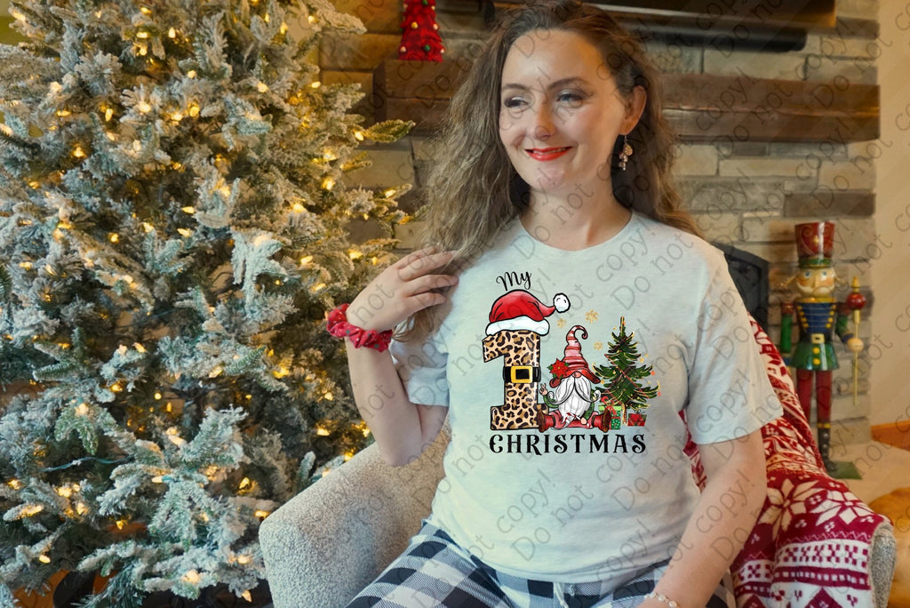 12-505 My 1st Christmas Completed Tee
