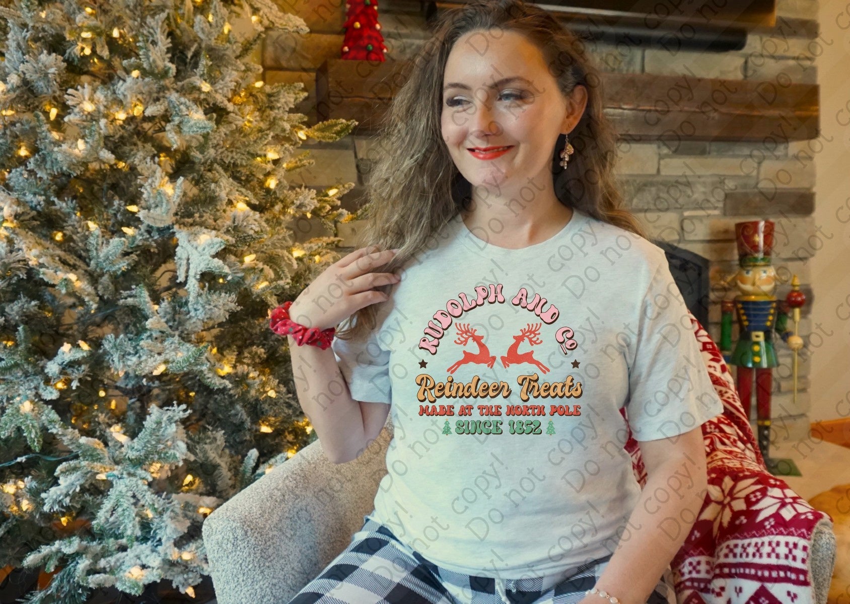 12-524 Rudolph & Co. Reindeer Treats DTF TRANSFER ONLY