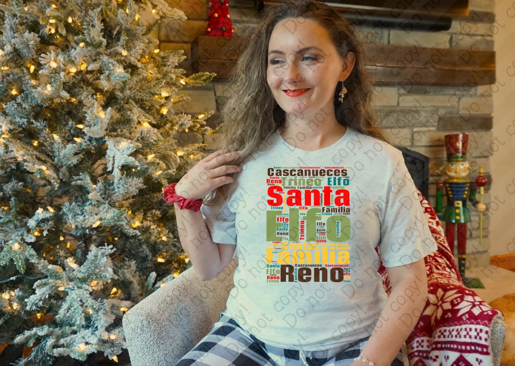 12-526 Santa Elfo Completed Tee