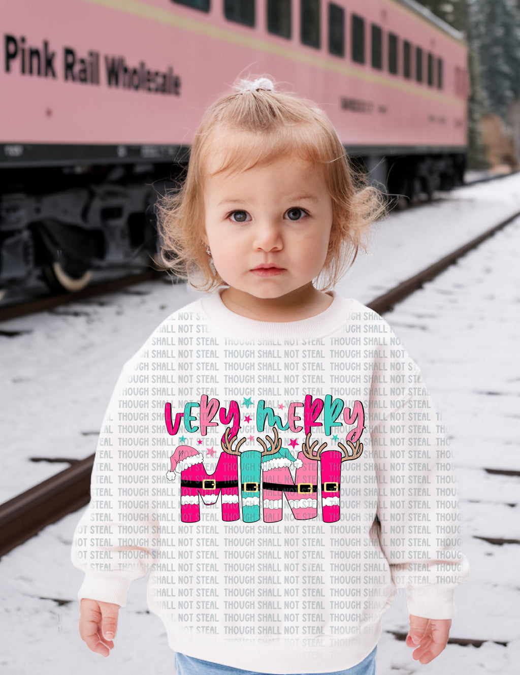 12-545 Very Merry (Choose One) 1 of 2 DTF TRANSFER ONLY