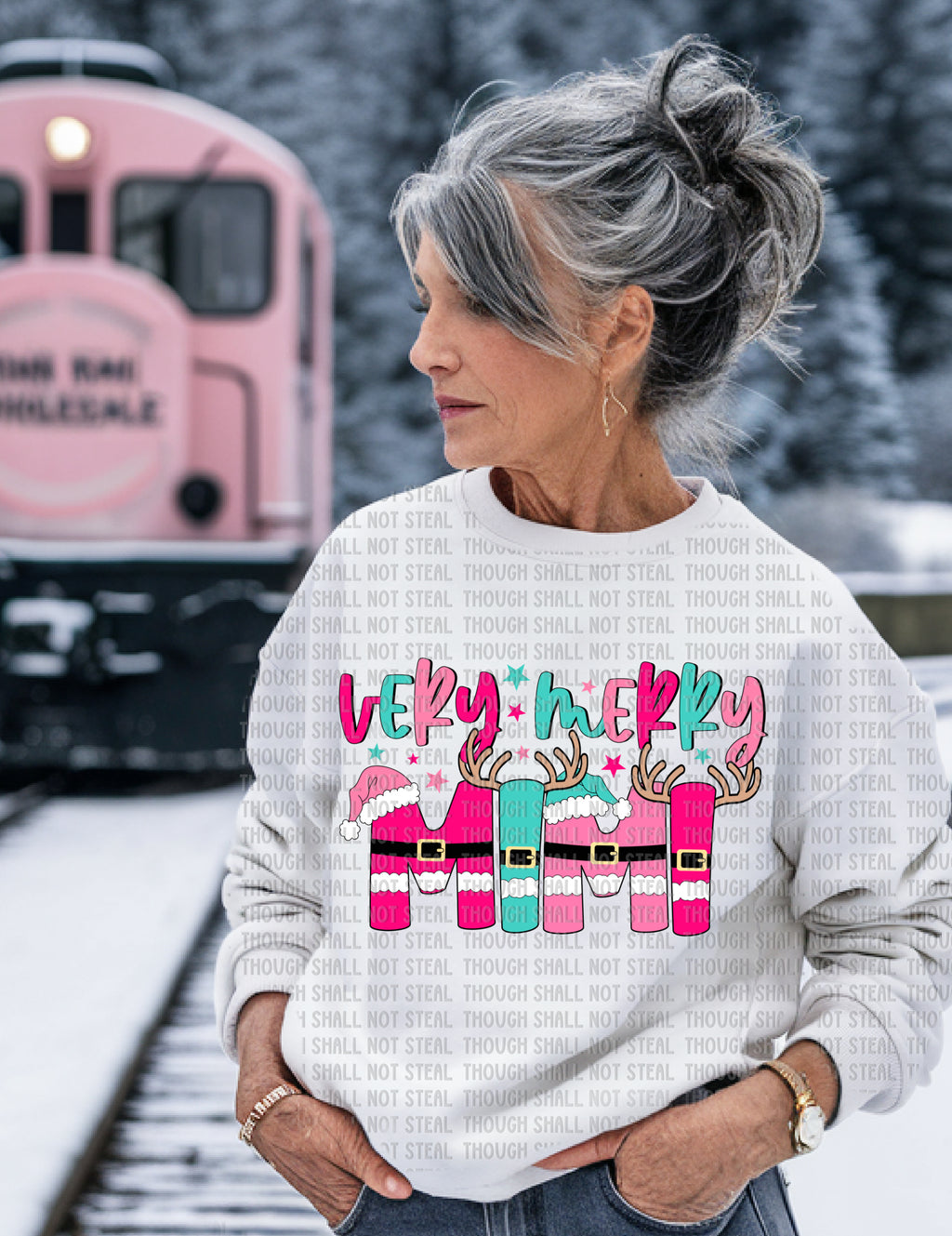 12-545 Very Merry (Choose One) 2 of 2 Completed Tee