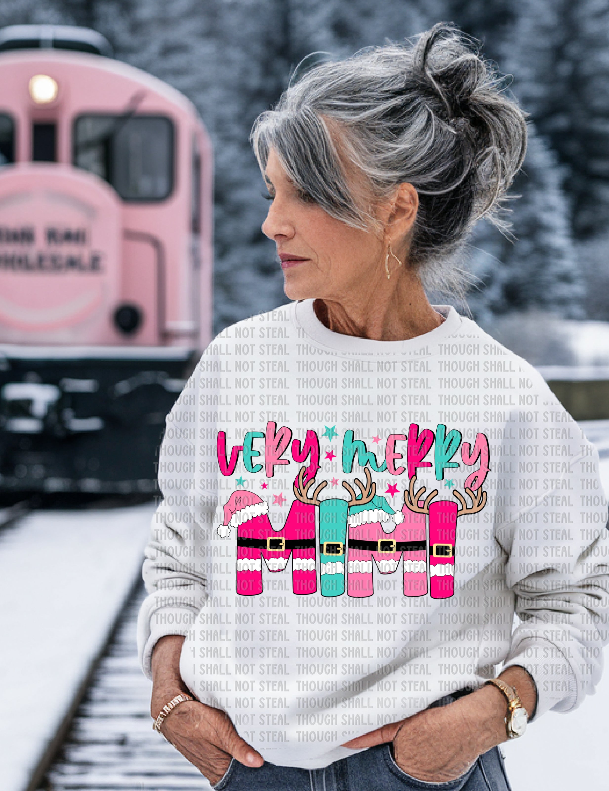 12-545 Very Merry (Choose One) 2 of 2 Completed Tee