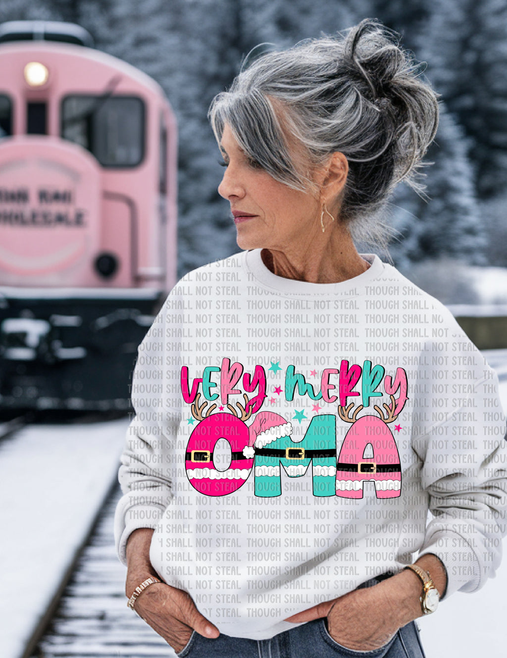 12-545 Very Merry (Choose One) 2 of 2 Completed Tee