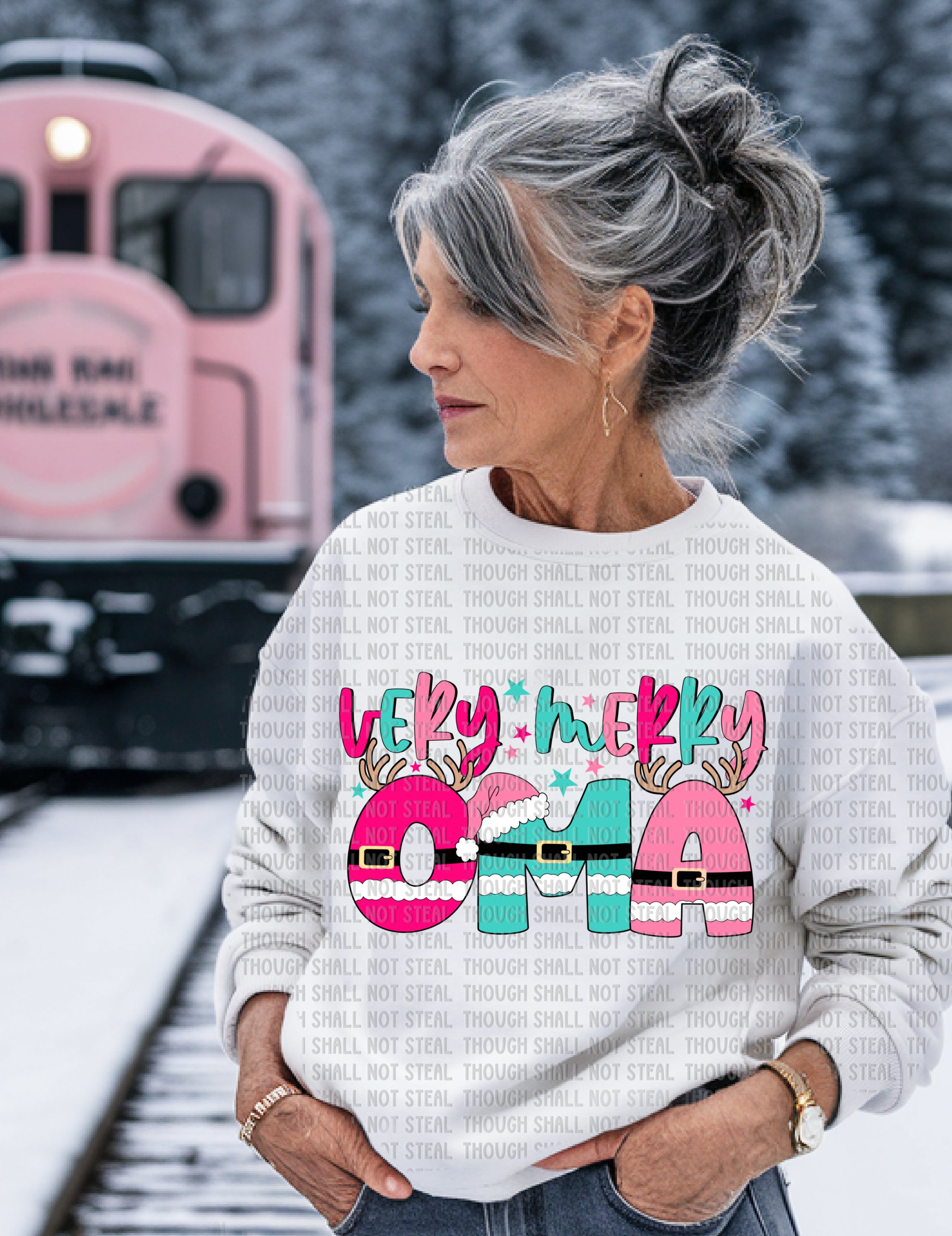 12-545 Very Merry (Choose One) 2 of 2 Completed Tee