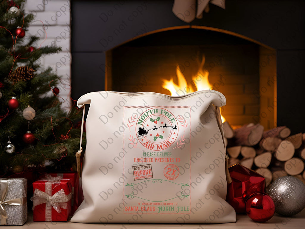 12-T-24 North Pole Air Mail 2 Completed Tee