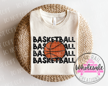 Load image into Gallery viewer, 13-05 Basketball Stack Completed Tee
