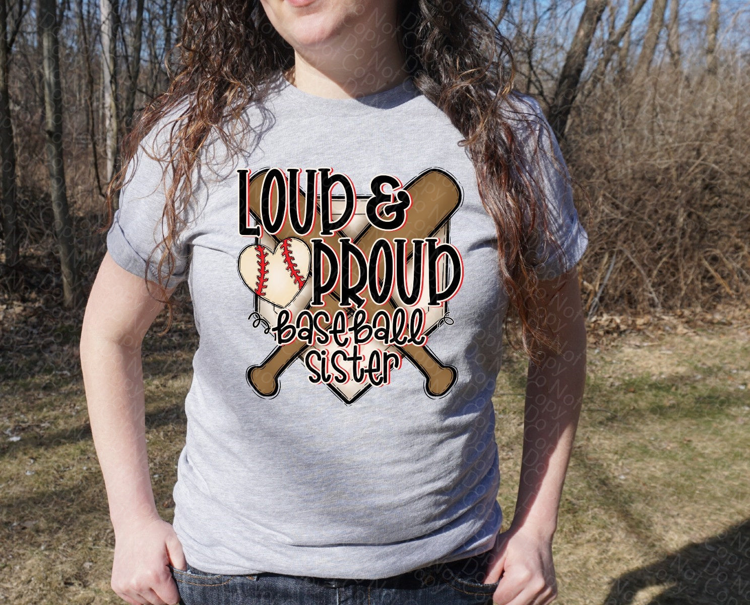 13-100 loud proud sister DTF TRANSFER ONLY