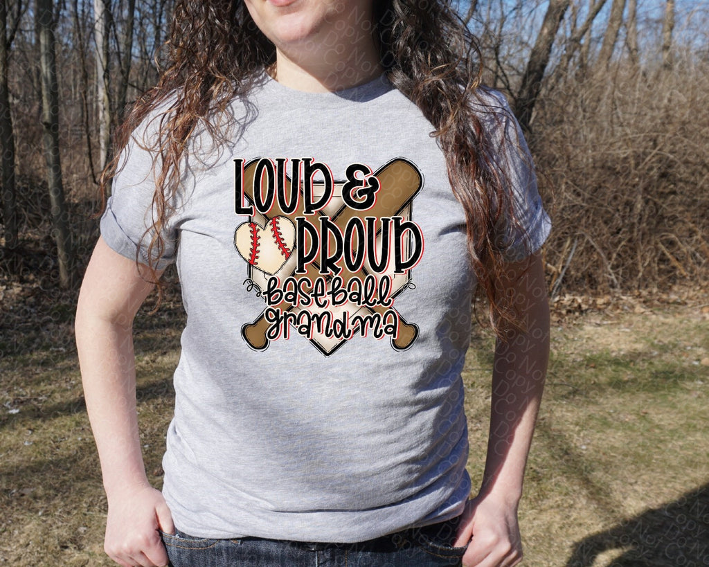 13-101 loud proud grandma Completed Tee