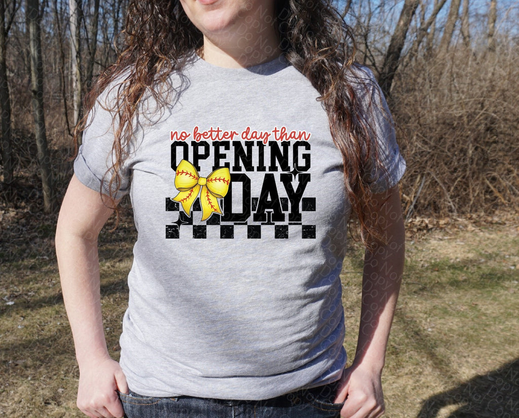 13-112 opening day softball Completed Tee