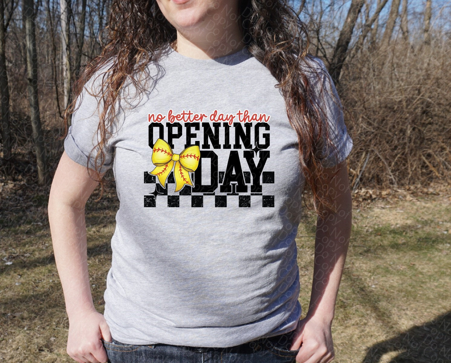 13-112 opening day softball Completed Tee