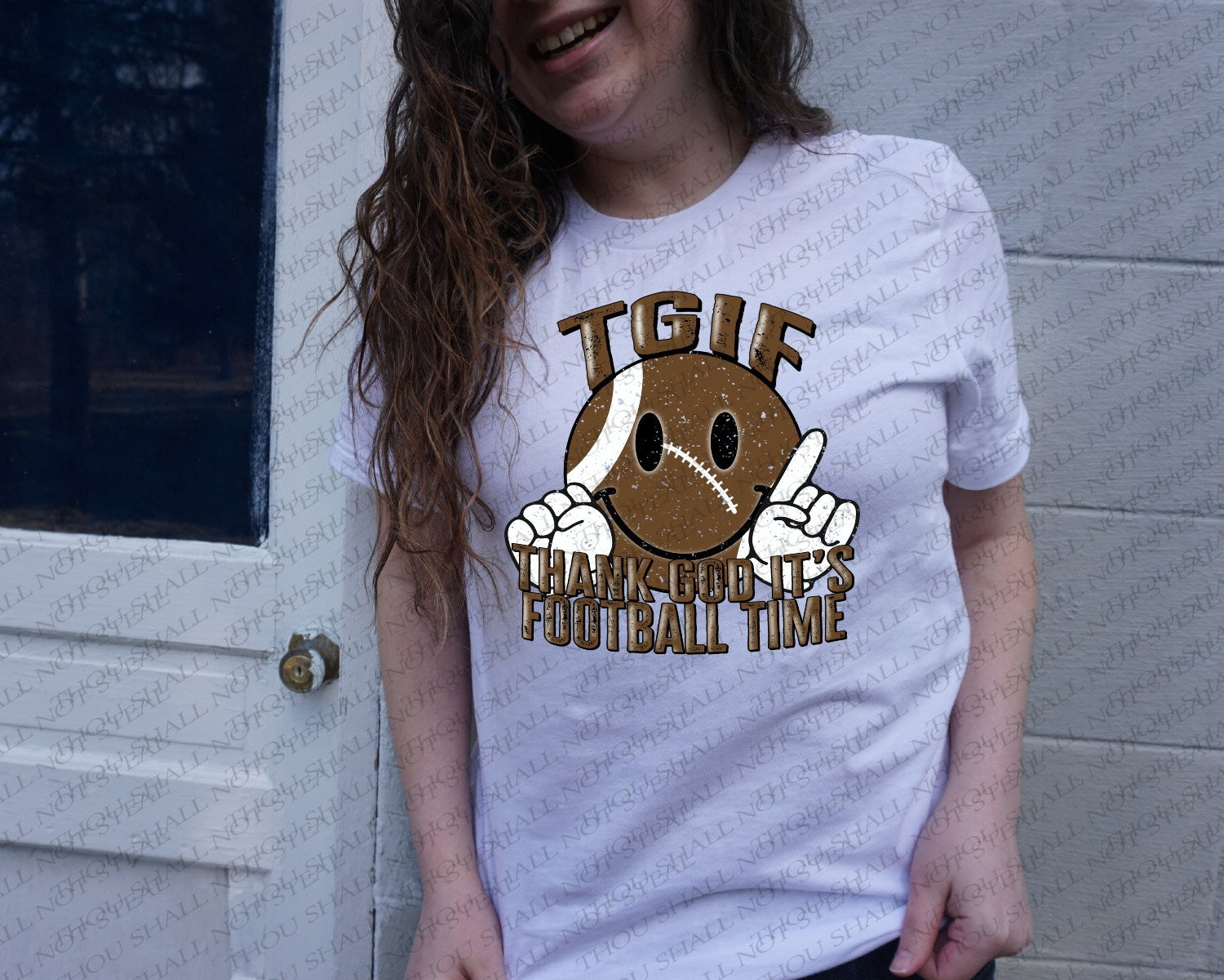 13-156 TGIF Football Time DTF TRANSFER ONLY