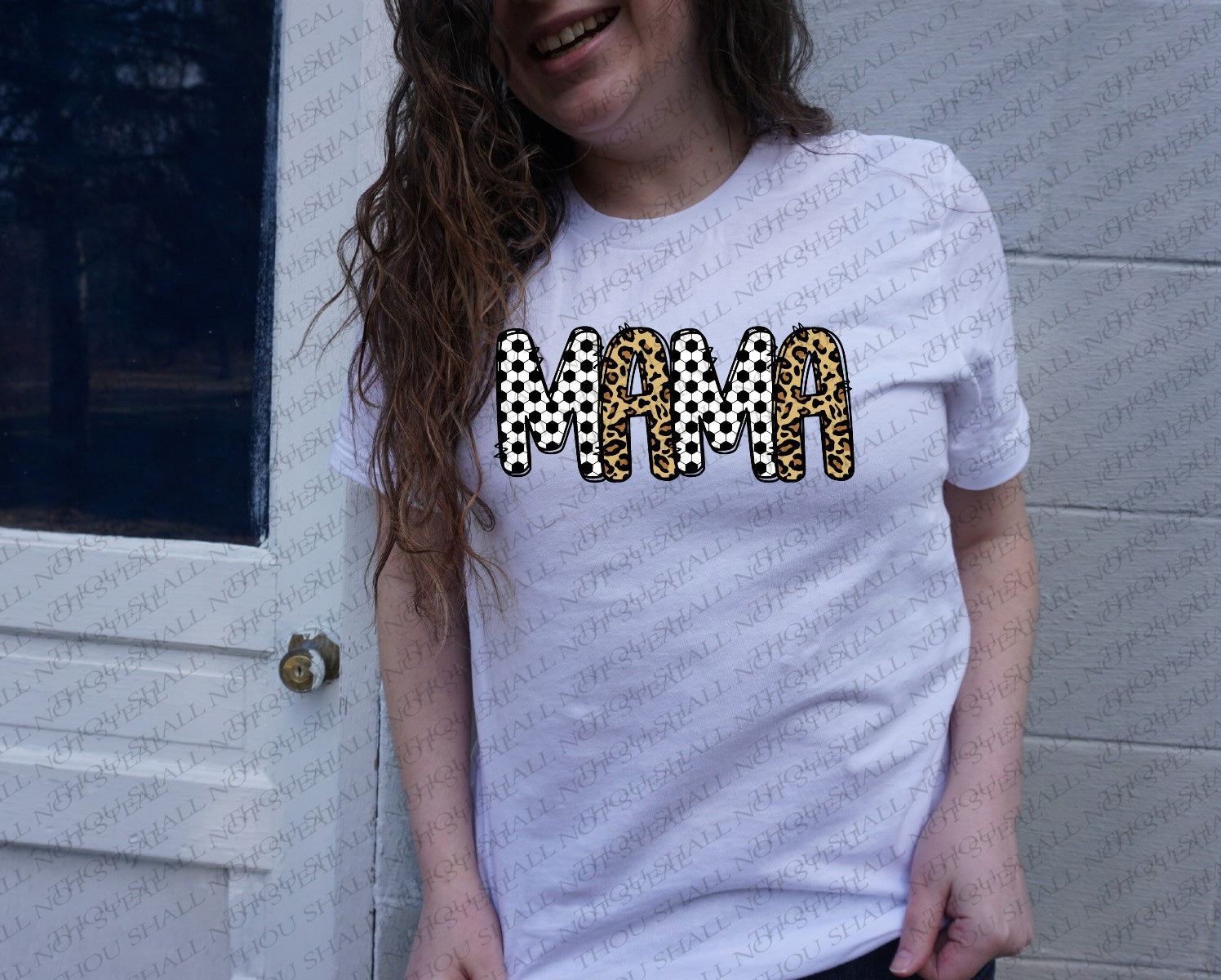 13-158 Soccer Mama Patterns DTF TRANSFER ONLY