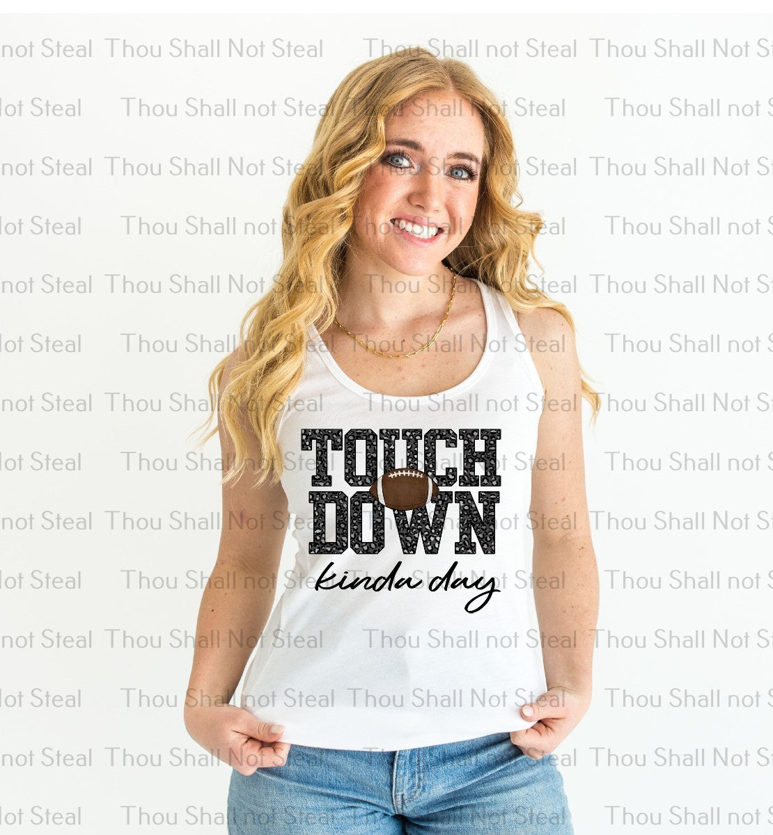 13-172 Touchdown Kinda Day DTF TRANSFER ONLY