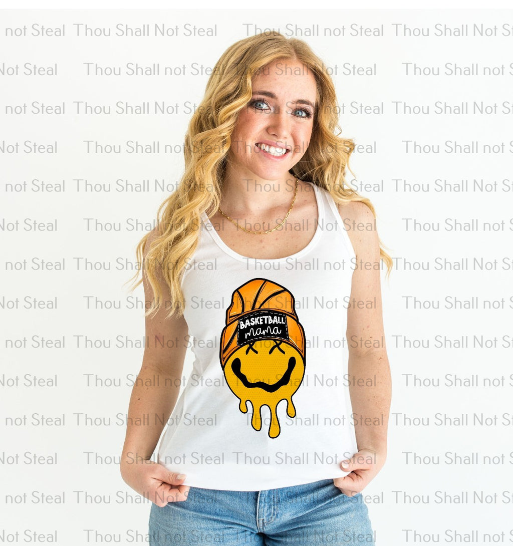 13-177 Basketball Mama Completed Tee