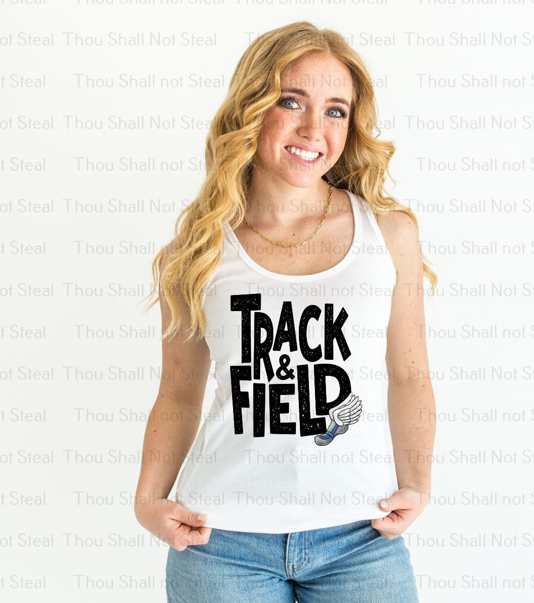 13-186 Track & Field DTF TRANSFER ONLY