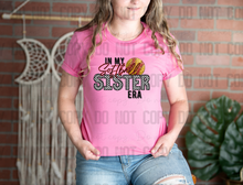 Load image into Gallery viewer, 13-56 In My Softball Sister Era Completed Tee
