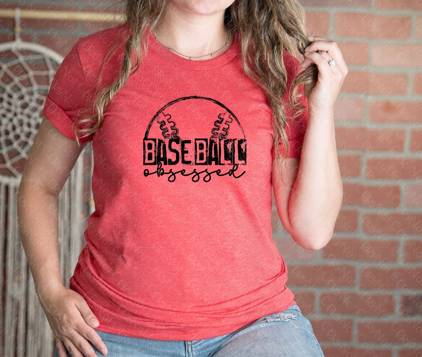 13-88 baseball obsessed 2 DTF TRANSFER ONLY