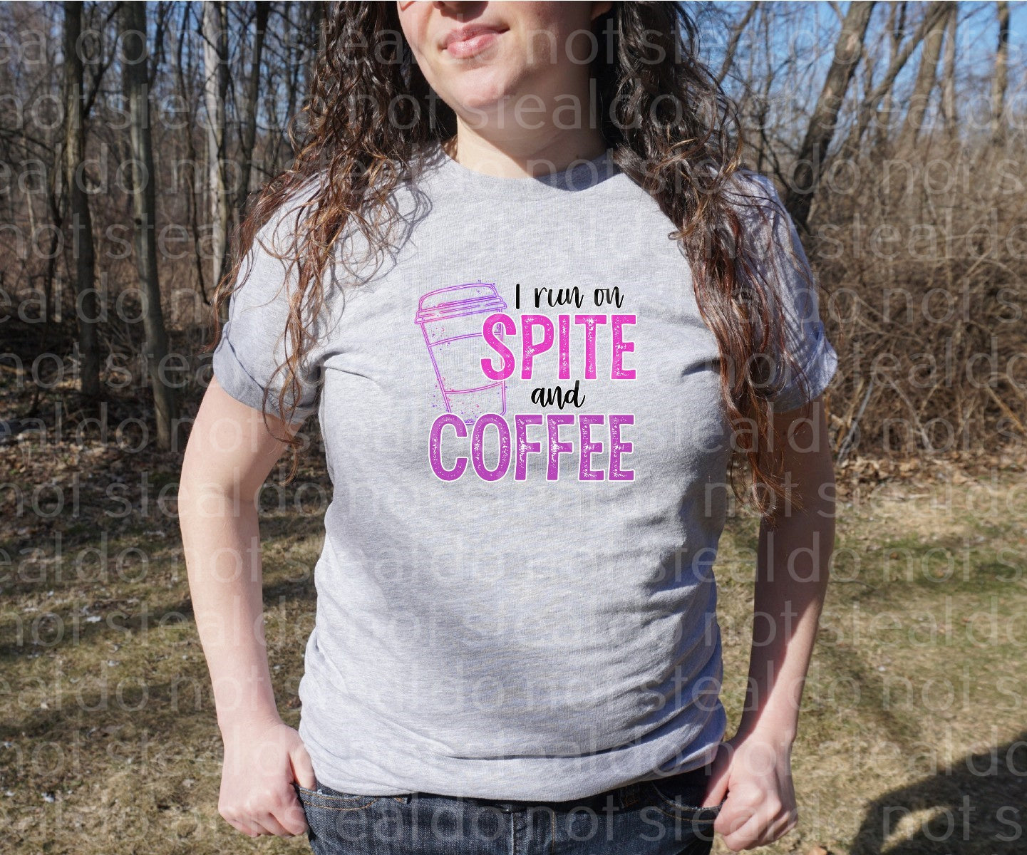15-02 I run on Coffee and Spite - DTF Transfer Only