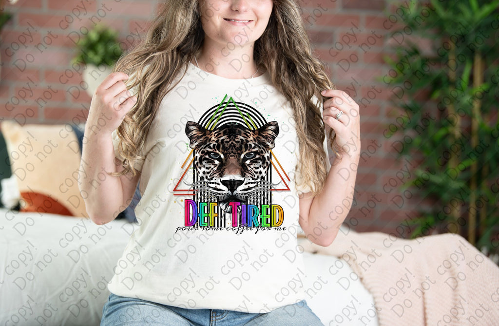 15-54 Def Tired Pour Some Coffee on Me 2 Completed Tee