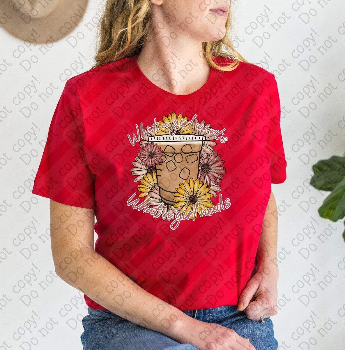 15-80 What a Girl wants what a Girl needs tee