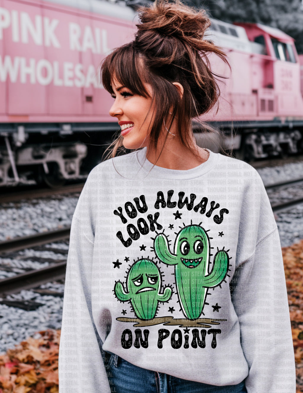 16-16 You always look on point Completed Tee