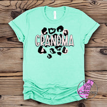 Load image into Gallery viewer, 17-11 Grandma cheetah print Completed Tee
