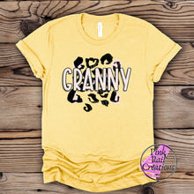 Load image into Gallery viewer, 17-13 Granny cheetah print Completed Tee
