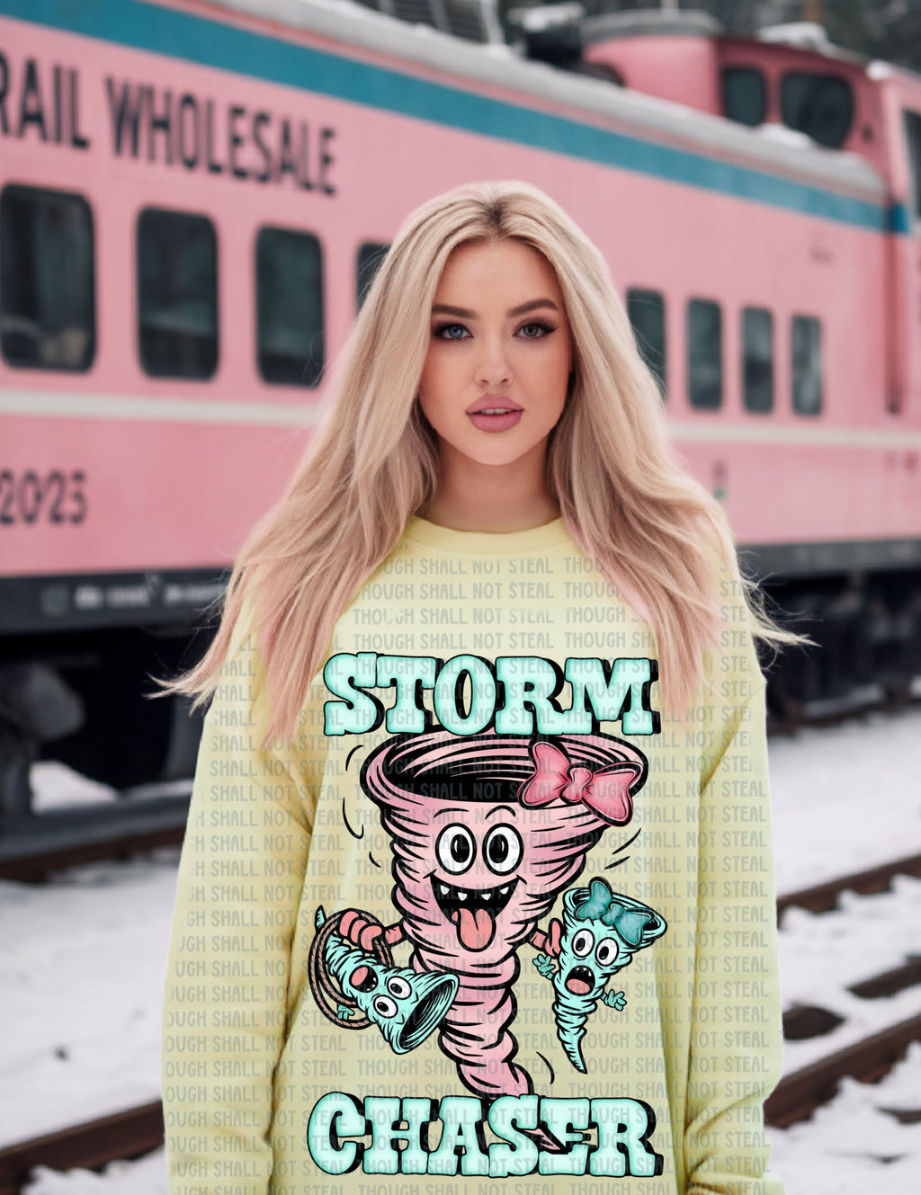 18-22 Mama Storm Chaser Completed Tee