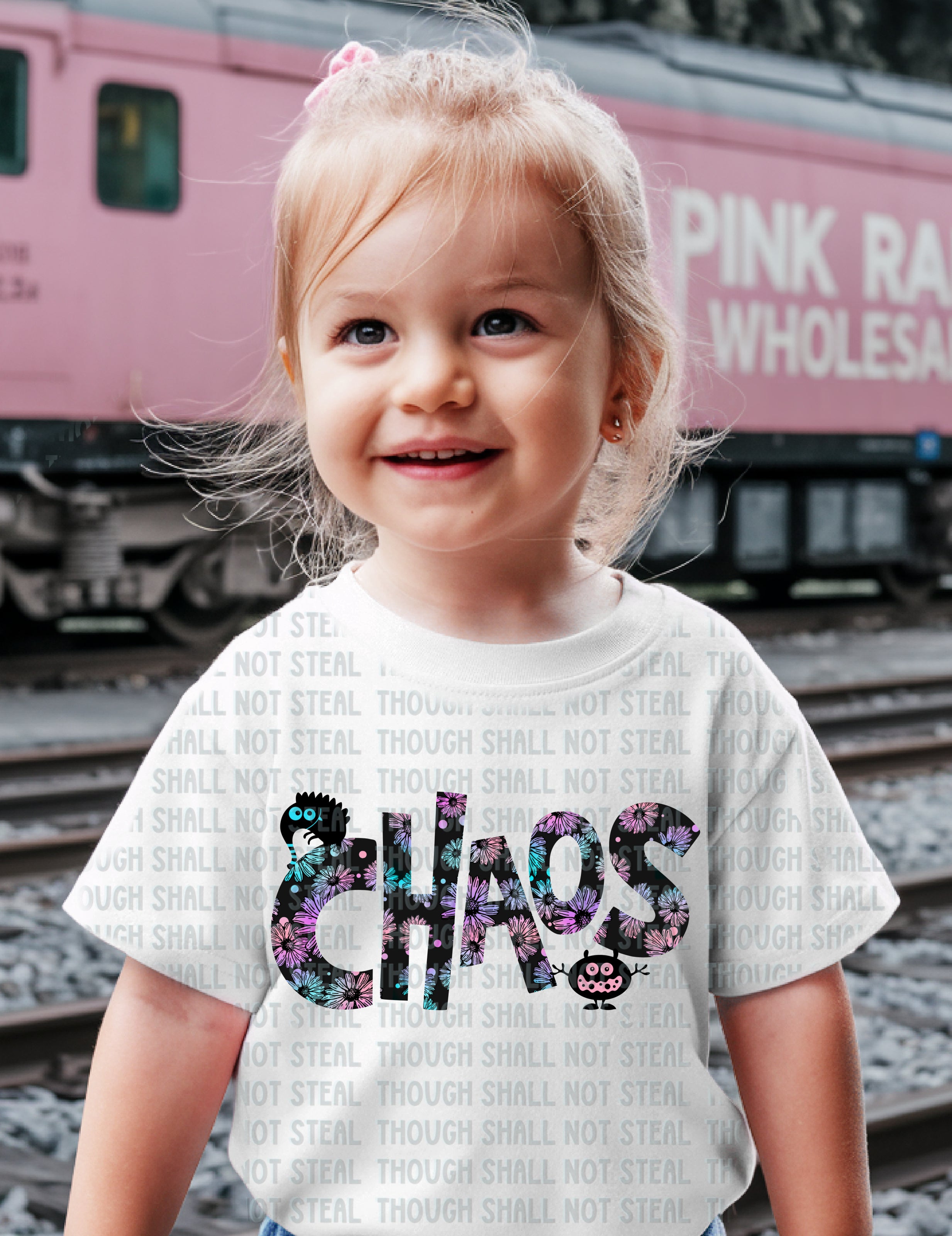 18-26 Mini Feminine - Chaos DTF TRANSFER ONLY