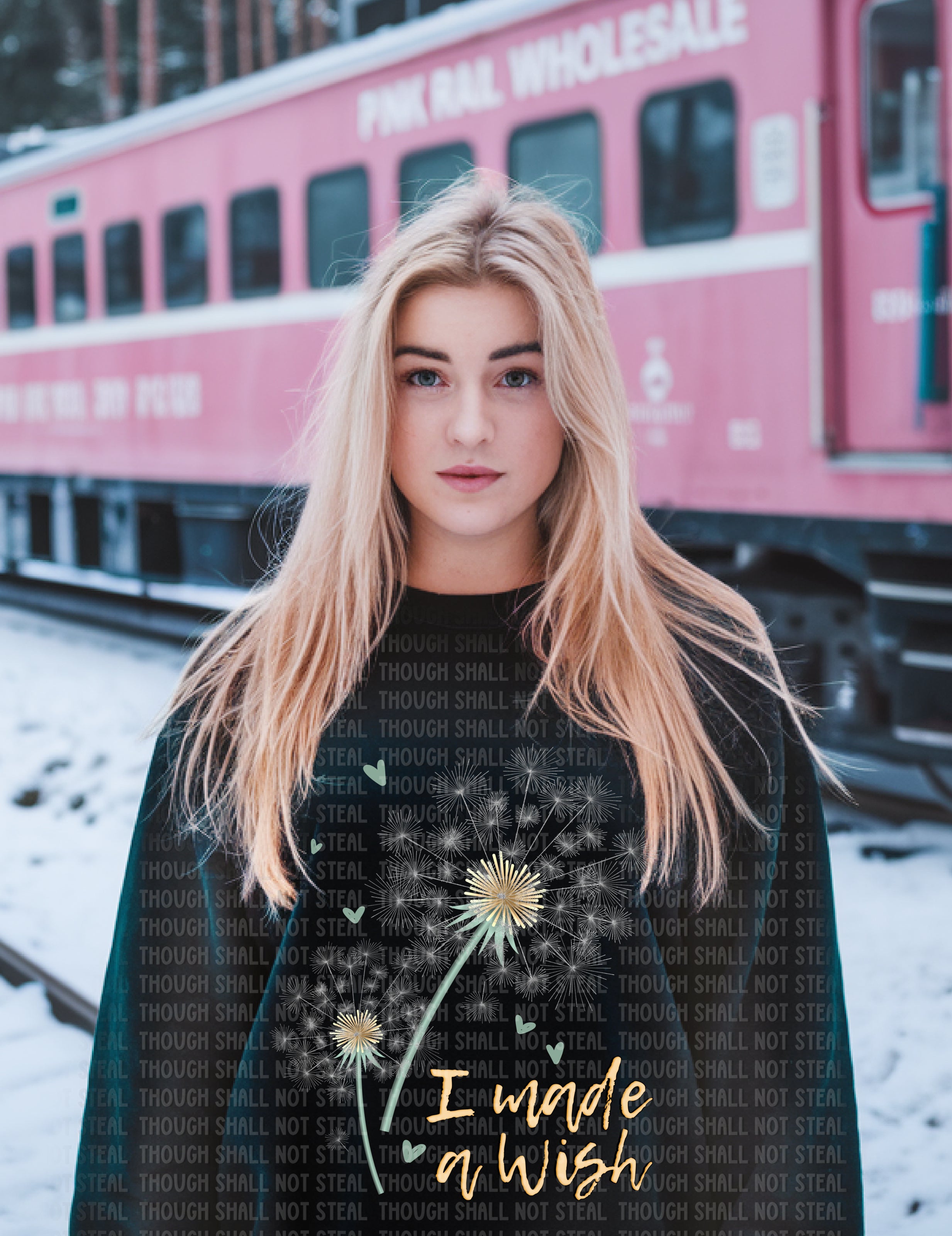 18-32 Mommy I Made A Wish DTF TRANSFER ONLY