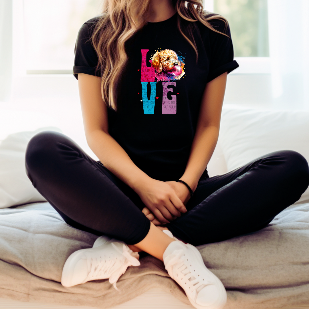 19-51 Love Doodle DTF TRANSFER ONLY