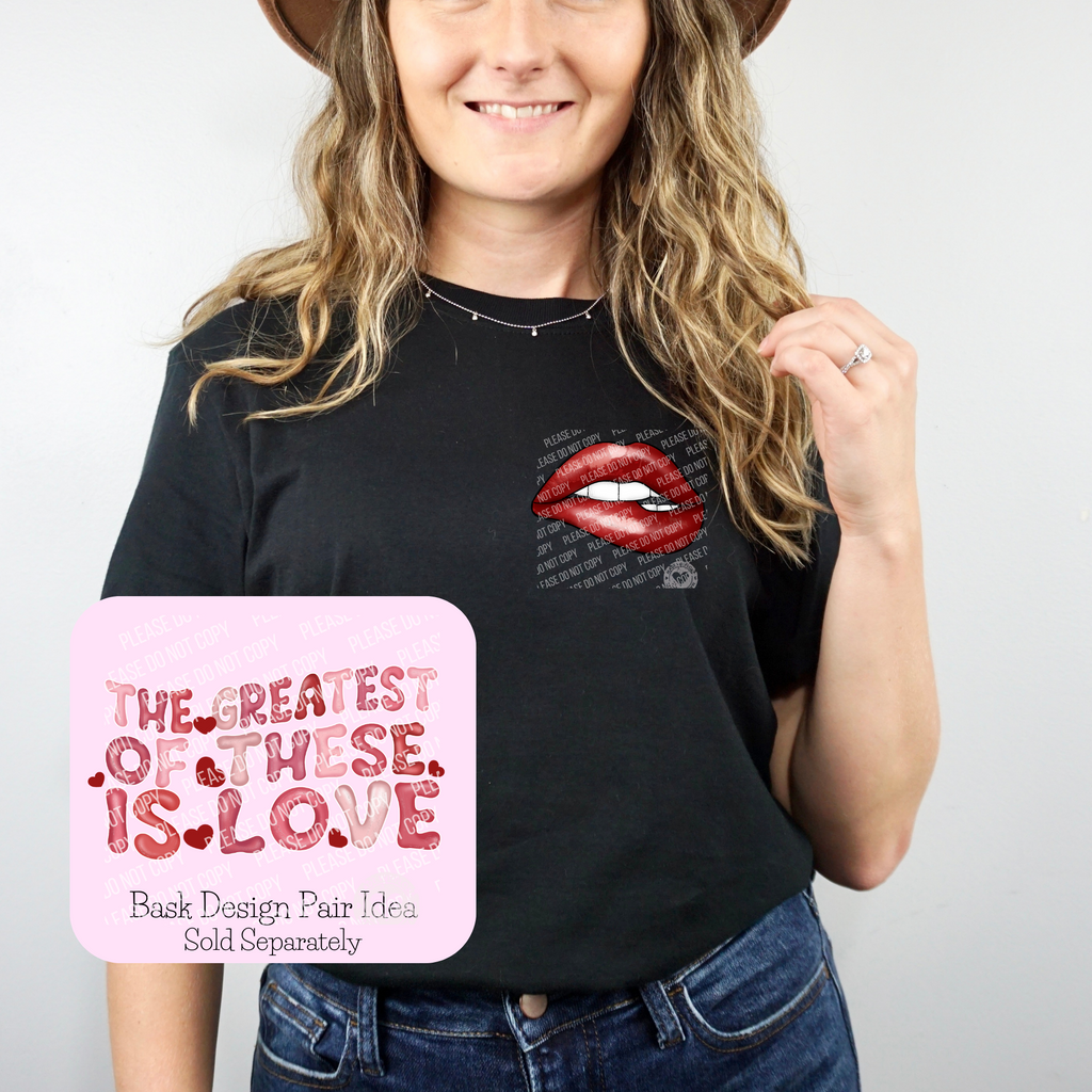 02-368 The Greatest of These Is Love DTF TRANSFER ONLY