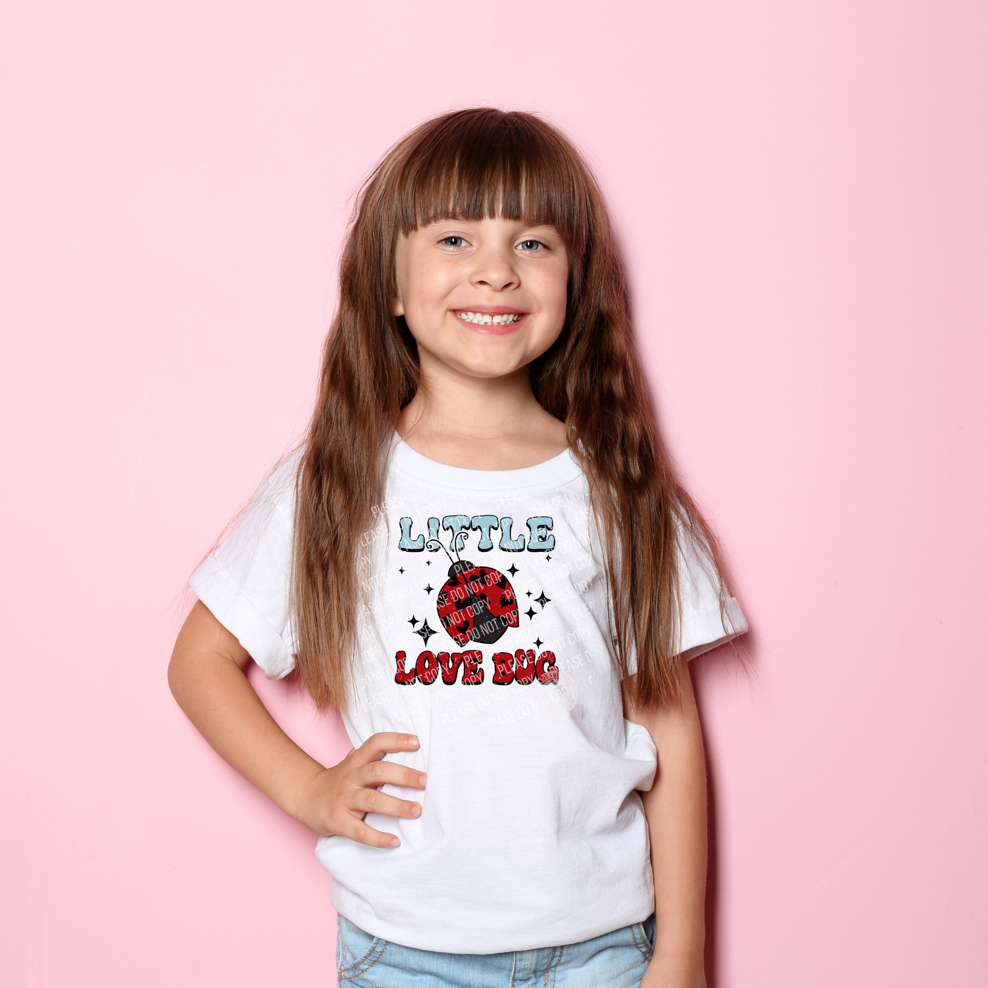 02-383 Little Love Bug DTF TRANSFER ONLY