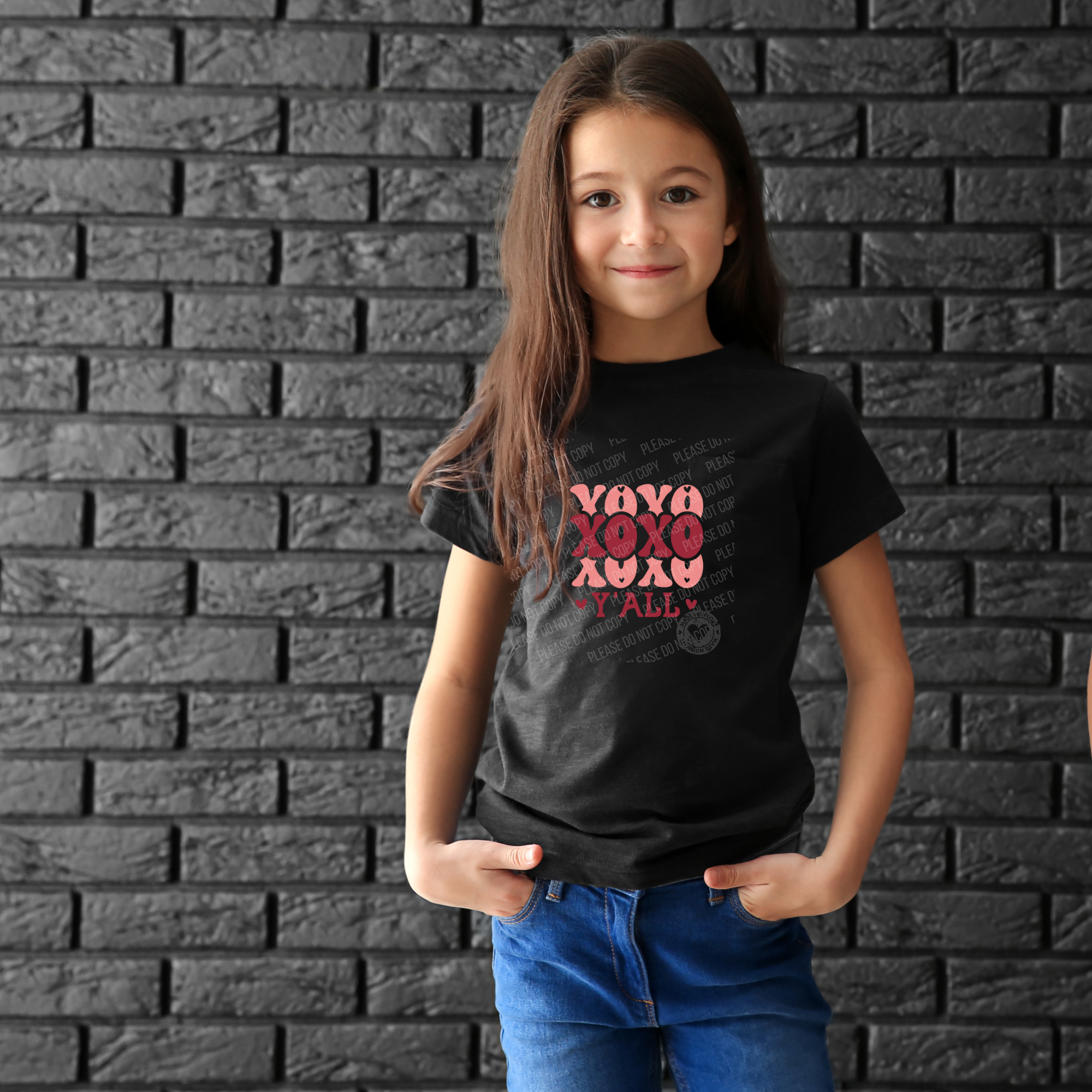 02-403 XOXO Y'all DTF TRANSFER ONLY