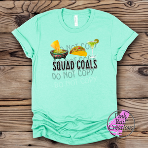 21-01 Squad goals Completed Tee