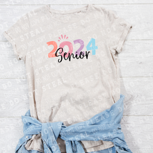 Load image into Gallery viewer, 22-45 Senior Pastel Script Completed Tee
