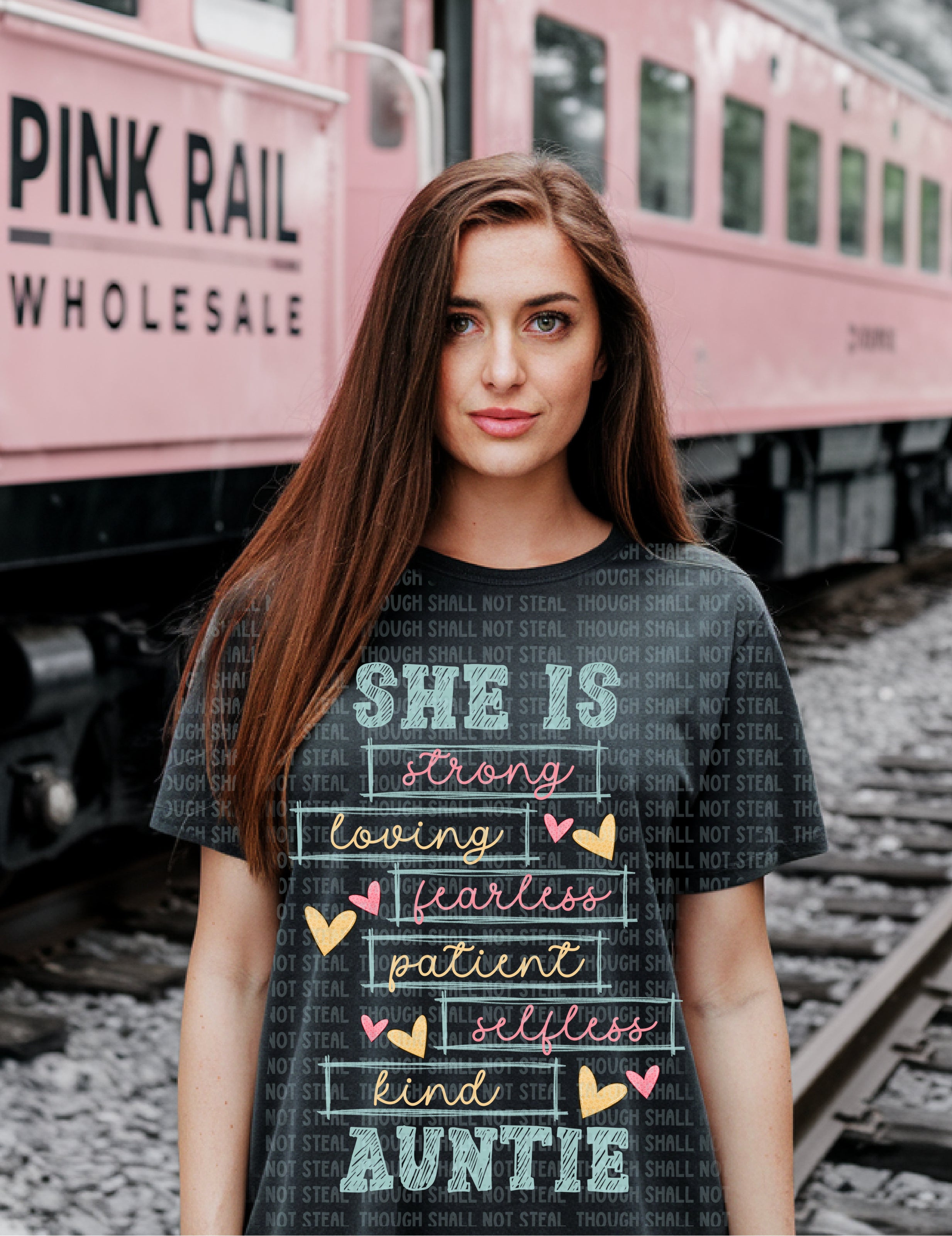 23-11 She Is Auntie Completed Tee