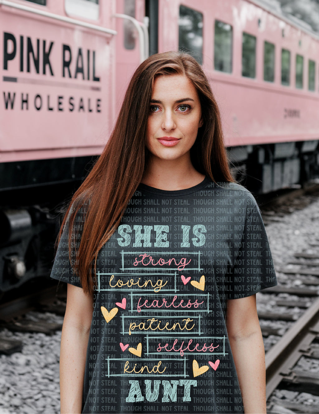 23-12 She Is Aunt Completed Tee