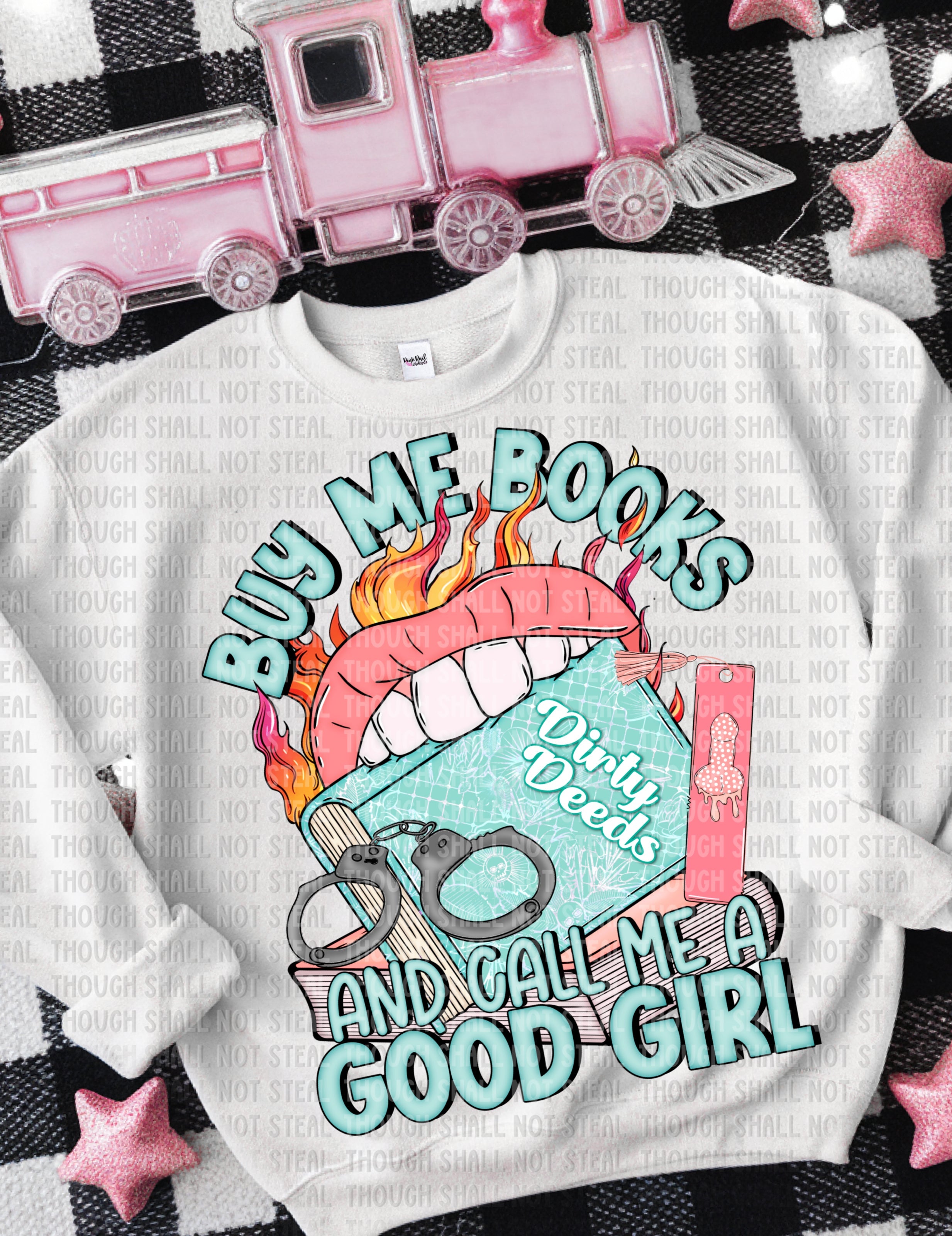 24-11 Buy Me Books and Call Me a Good Girl Completed Tee