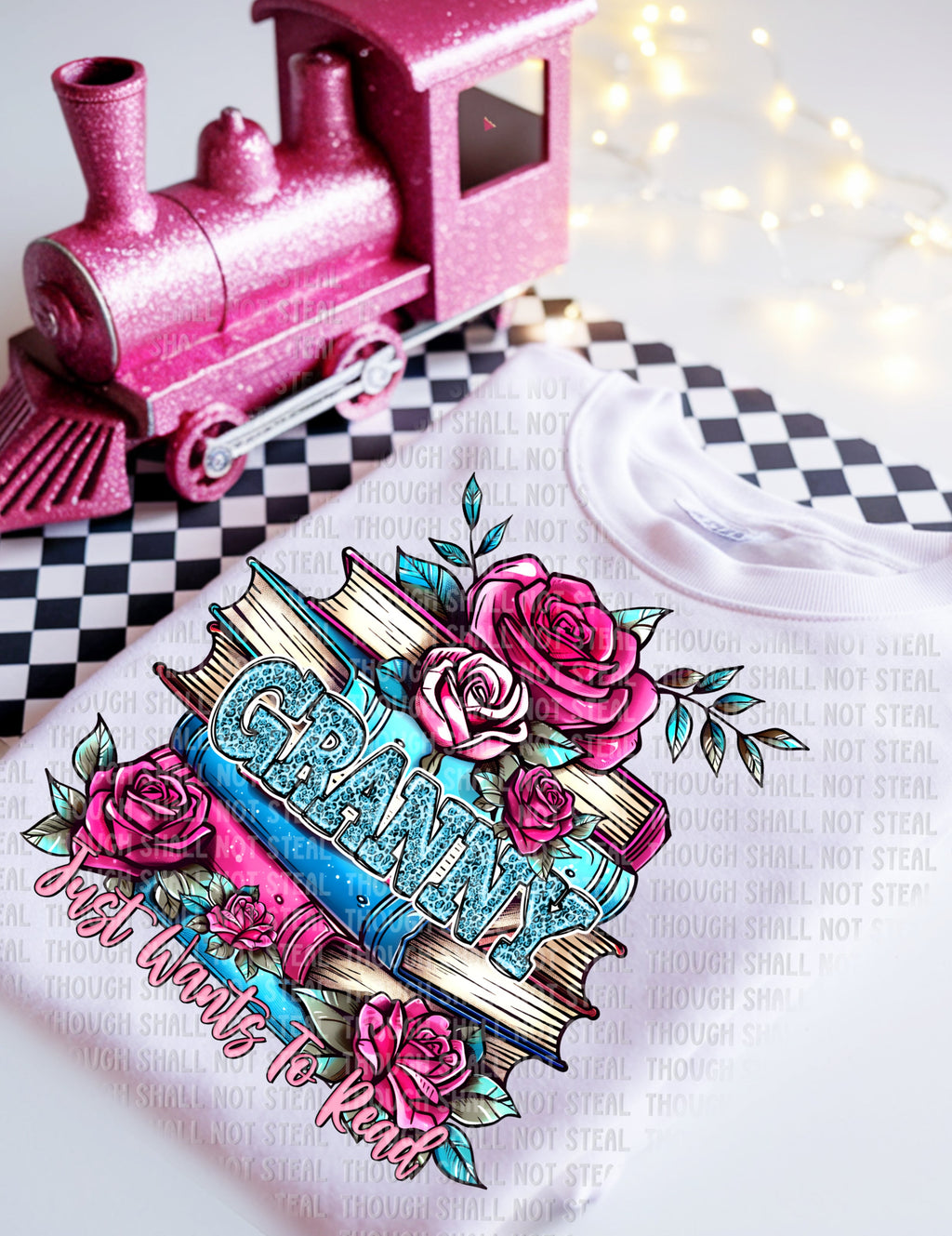 24-27 Granny Just wants to Read Completed Tee