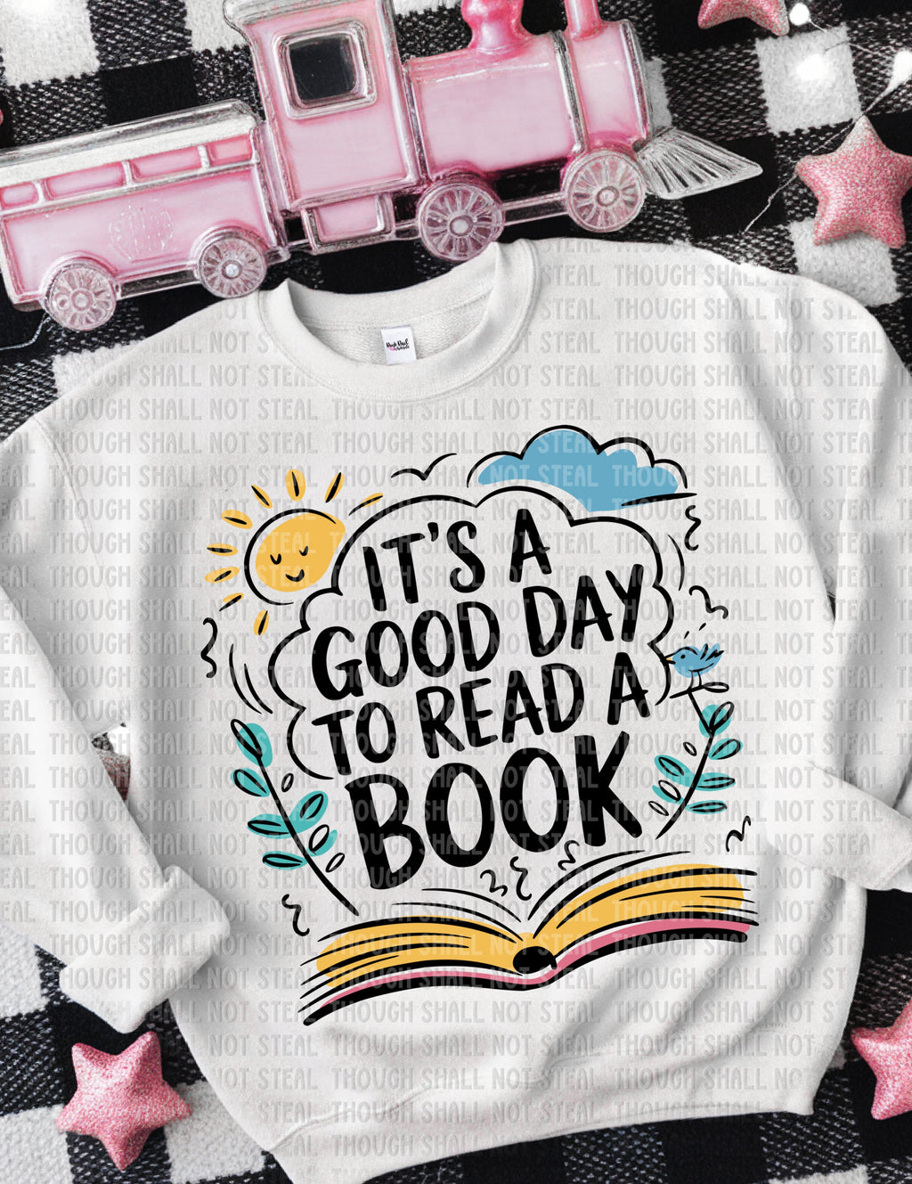 24-37 It_s a Good Day to Read a Book Completed Tee