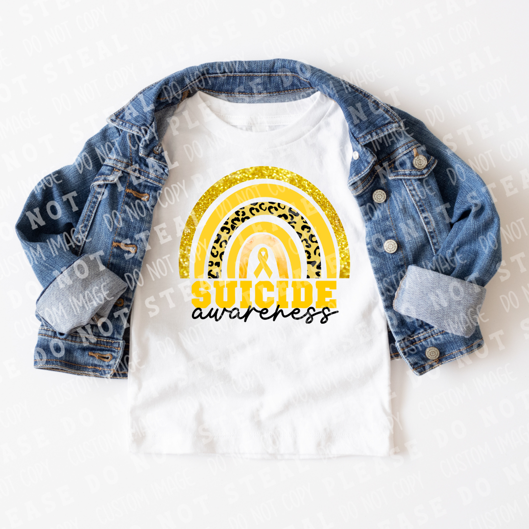 26-121 Suicide Awareness DTF TRANSFER ONLY