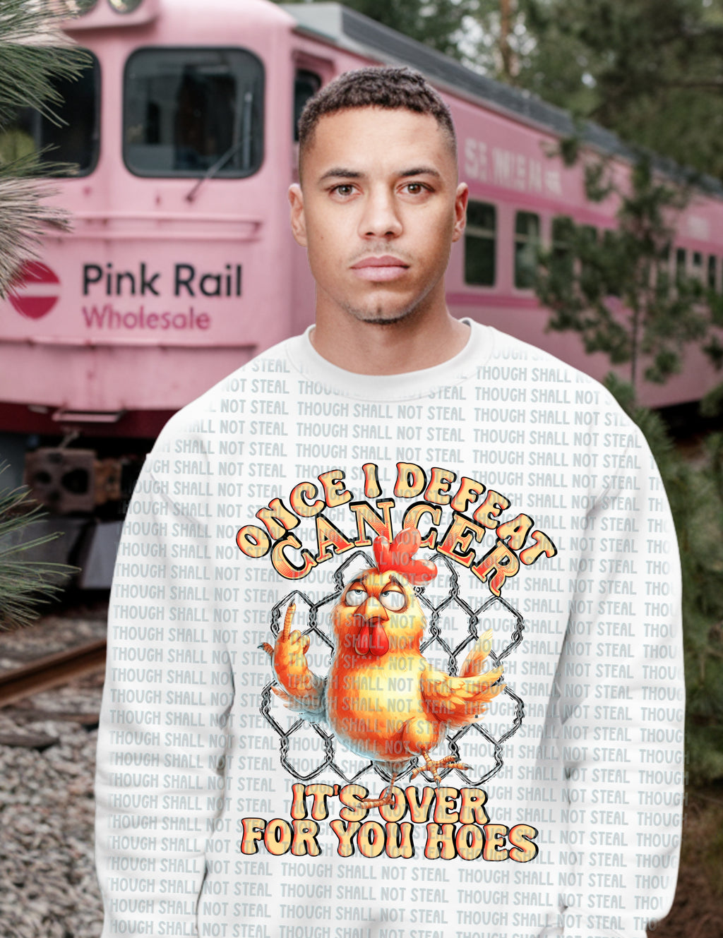 26-175 Once I defeat Cancer Completed Tee