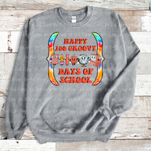 Load image into Gallery viewer, 27-05 100 Groovy Days Of School Completed Tee
