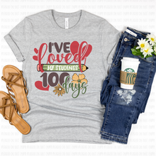 Load image into Gallery viewer, 27-13 Loved Students 100 Days Completed Tee
