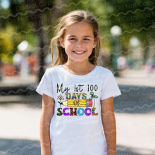 Load image into Gallery viewer, 27-17 My 1st 100 Days Of School Completed Tee
