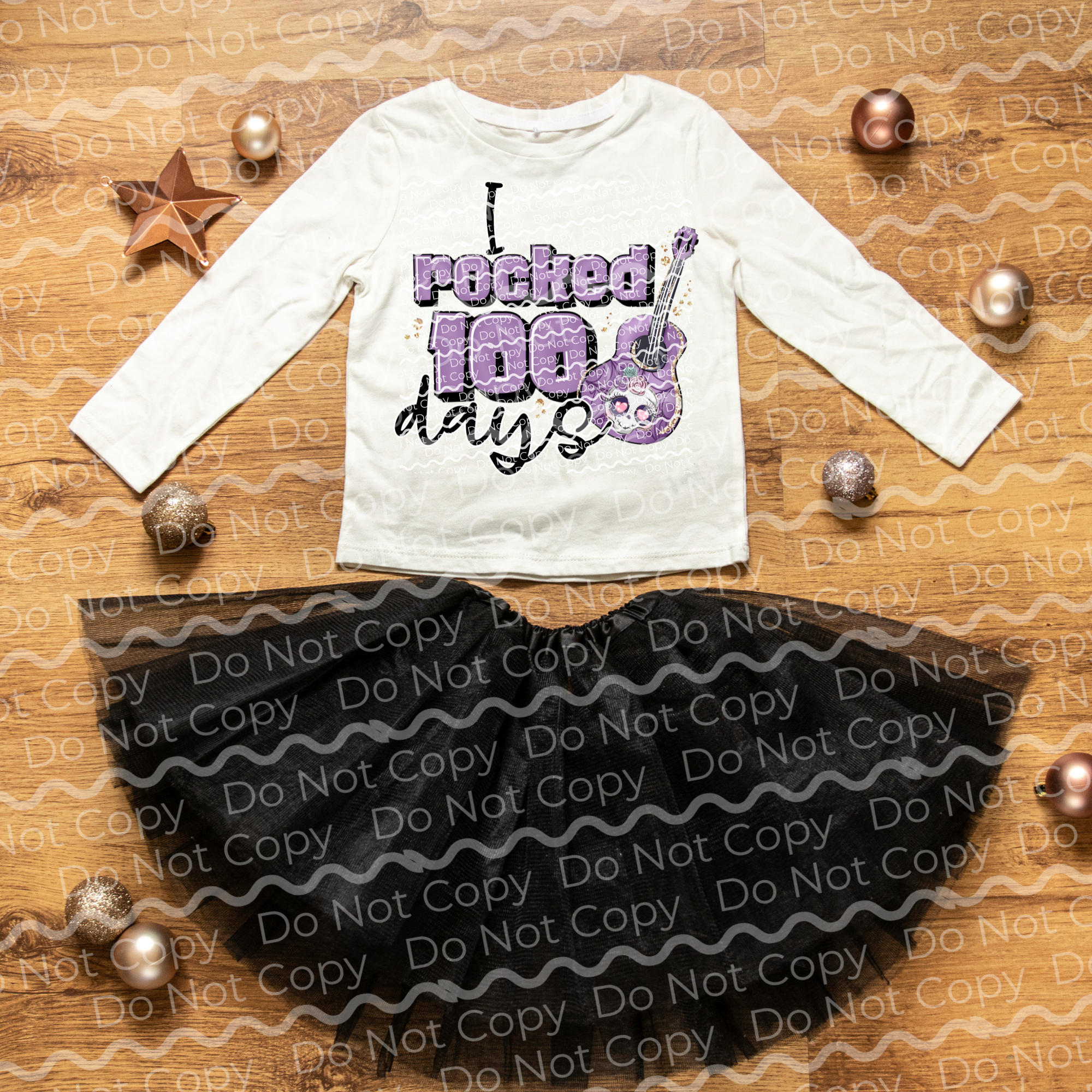 27-28 I Rocked 100 Days Completed Tee