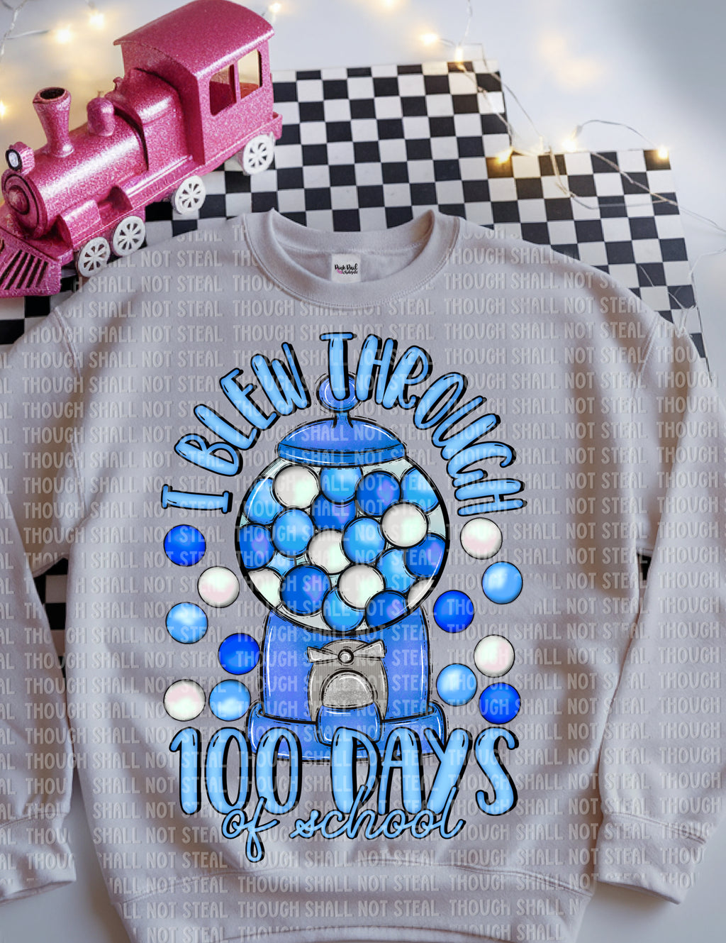 27-43 I Blew Through 100 days of school Completed Tee