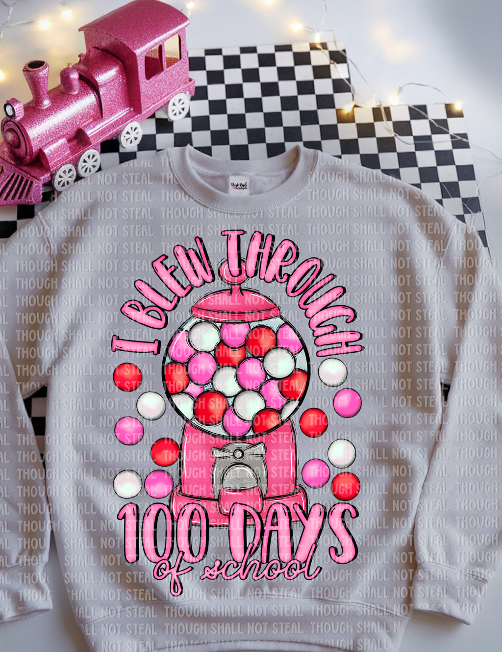27-43 I Blew Through 100 days of school Completed Tee